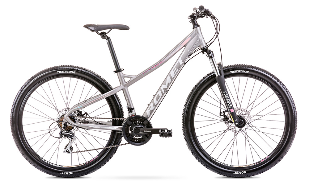 Фотография Велосипед 27,5" ROMET Jolene 7.1 (2021), рама S, серый